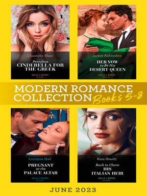 cover image of Modern Romance June 2023 Books 5-8